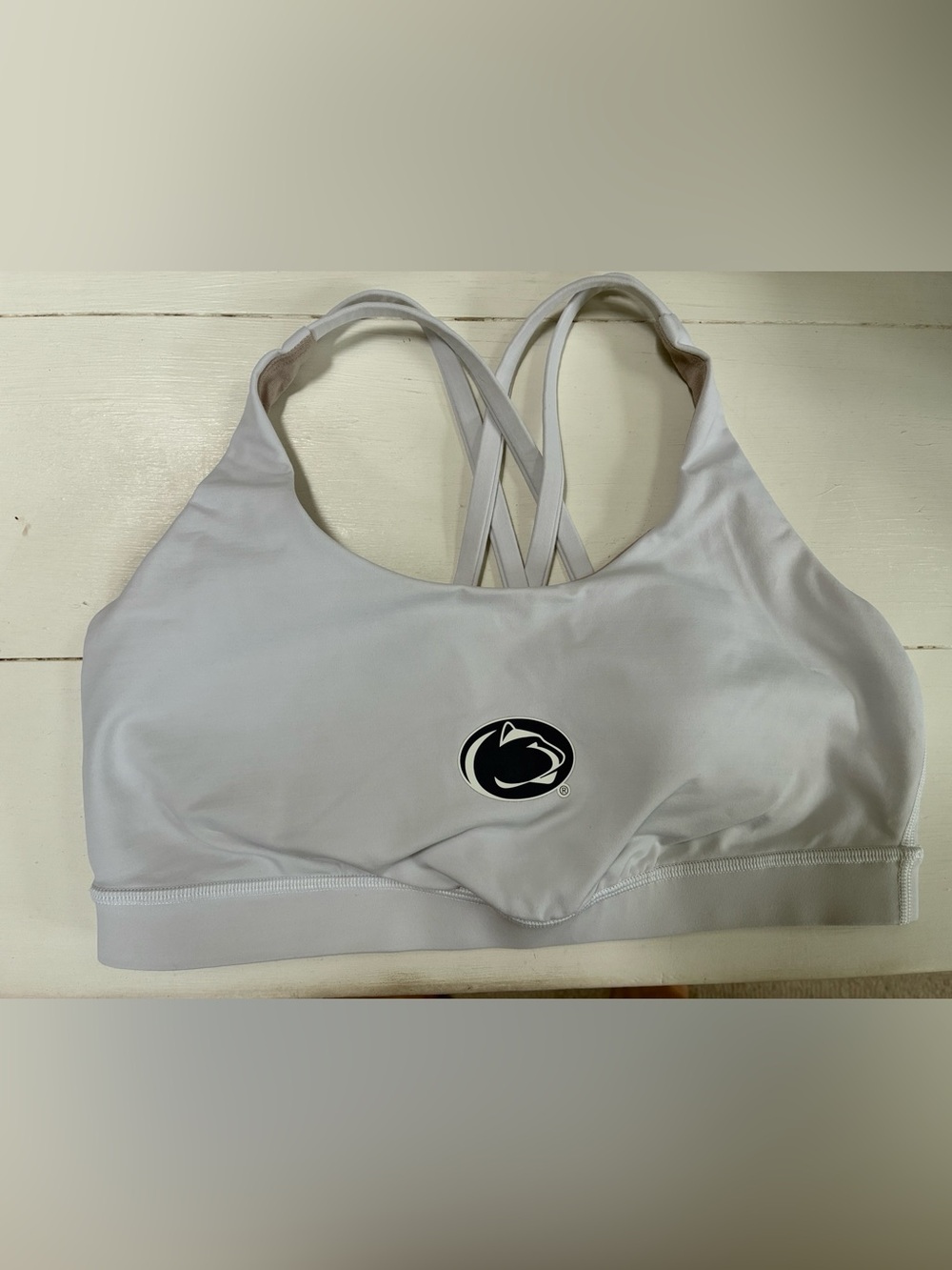 Penn State Lululemon sports bra size 10. EUC
